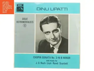 Dinu Lipatti Vinyl LP (str. 31 x 31 cm)