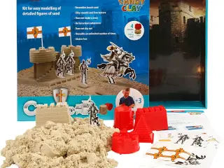 Sandy Clay® Ridderborg - Kreativt Legesand Sæt