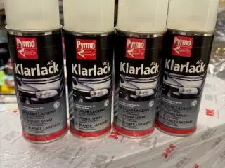 4 stk. Klarlak PYRMO