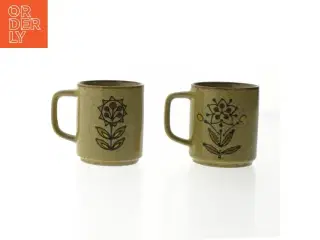 Vintage Korea Ambassador kaffekrus med håndtag (str. Ø. 7,5 cm. længde. 8,5 cm)