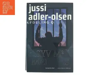 Syv kvadratmeter med lås : krimithriller af Jussi Adler-Olsen (Bog)