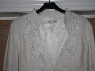 Vila blazer str. M  55% hør 45 % bomuld