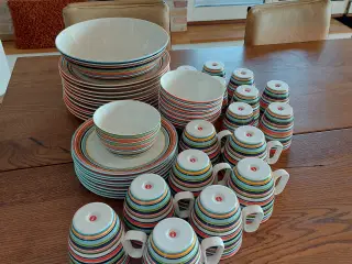 46 dele Ittaala Orange porcelæn