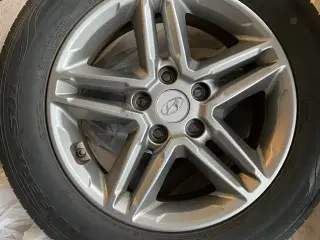 Fælge med sommer dæk sælges samlet