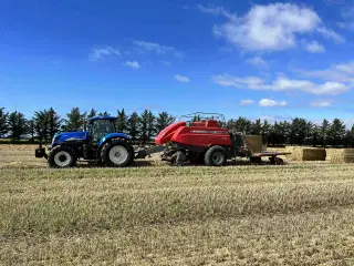 Massey ferguson 2190 med parkland vogn