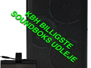 UDLEJES - Soundboks
