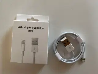 iPhone oplader kabel