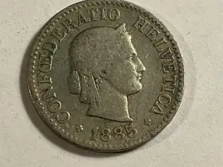 10 Rappen Switzerland 1885
