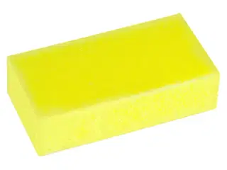 Kungs XL Vaskesvamp med Shampoo Gul