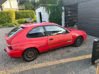 Toyota Corolla 1.3. 1996 .222xxx uden syn. BYD