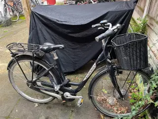Cykel og batteri