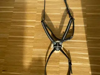 Krydsnæsebånd med sten str full