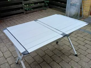 Campingbord sammenklappelig alu