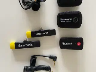Saramonic Blink 500 B3 mikrofonsystem x 2 mm.