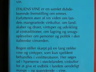 italiens vine fra nord til syd, af finn klysner