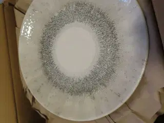 12 stk. middags tallerkener, CHURCHILL Fusion Gray, 26 cm.