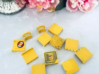 Lego, blandet løsdele gult 
