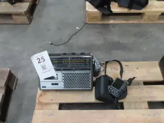 2 stk. Kamera + radio