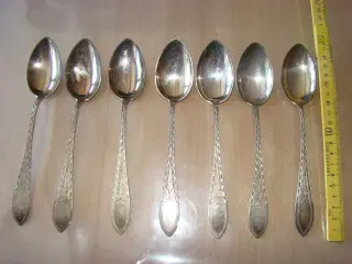 Sølvtøj, skeer og gafler, Sølvplet