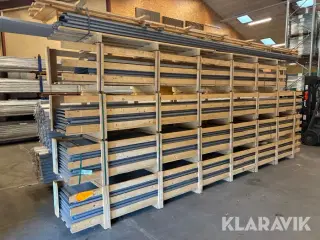 Ståltag Plannja TREND475 TypD, HC Silver 45  ca. 200 kvadratmeter