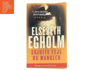 Skjulte fejl og mangler af Elsebeth Egholm (Bog)