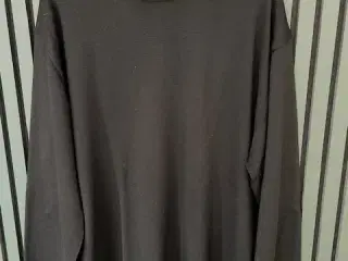 Morgan tynd uld strik trøje Sort XXXL Herre