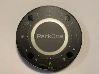 ParkOne 2 p-skive i Carbon Black