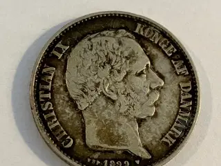 2 kroner 1899 Danmark