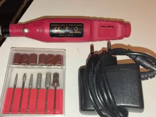 Flot lyserød Elektrisk neglefil 