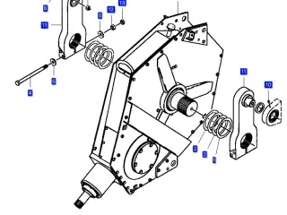 Gearkasse MF 185 minibig