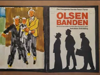 5 stk. Olsen banden filmprogrammer 