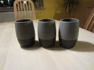 3 stk. fine vaser fra Broste Copenhagen