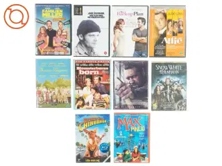Blandet film (10 stk) fra DVD