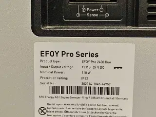 EFOY Pro 2400 Duo Brændselsceller