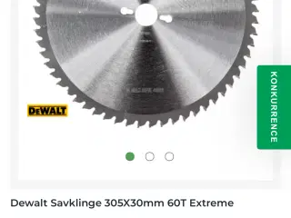 DeWalt exstreme Wood klinge - for combisav