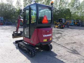 Yanmar SV17 med tiltmanfæste