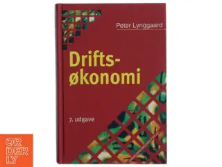 Driftsøkonomi af Peter Lynggaard (Bog)