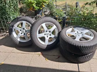 Vinterdæk på alufælge 16" Firestone