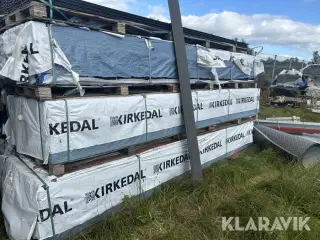 Kompositbrædder Fer og not, sort, 100stk