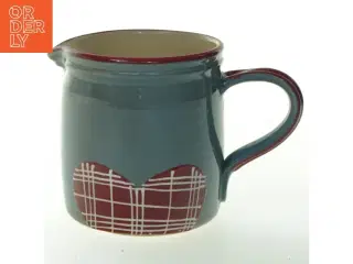 Kande med blomstermotiv (str. 14 cm)