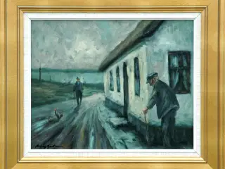 Maleri af Arling Gade (1919-2011