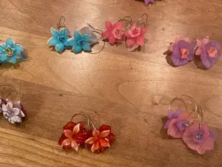 Blomster øreringe