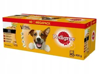 Hundefoder vådfoder Pedigree Vital Protection Gravy 40×100 g