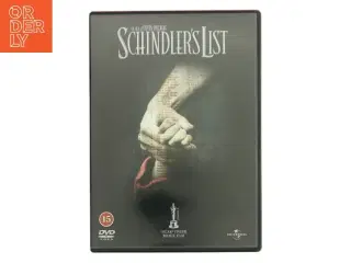Schindler&#39;s List Se med Liam Neeson (DVD)