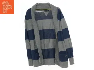 Strikket cardigan med brede striber fra Tommy Hilfiger (str. 140)