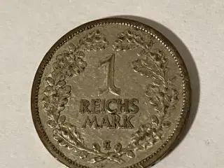1 Reichsmark 1926 E Germany