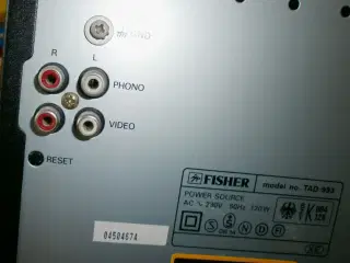 Perfekt Gave!-FisherTAD 993 HI-FI system +Jamo