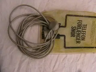 Telefon forlænger ledning.