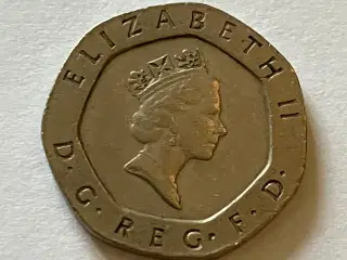 20 Pence England 1985