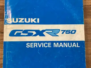 SERVICE MANUAL SUZUKI GSXR 750